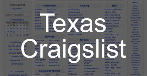 craigslist dallas texas